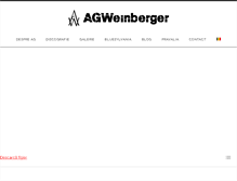 Tablet Screenshot of agweinberger.com